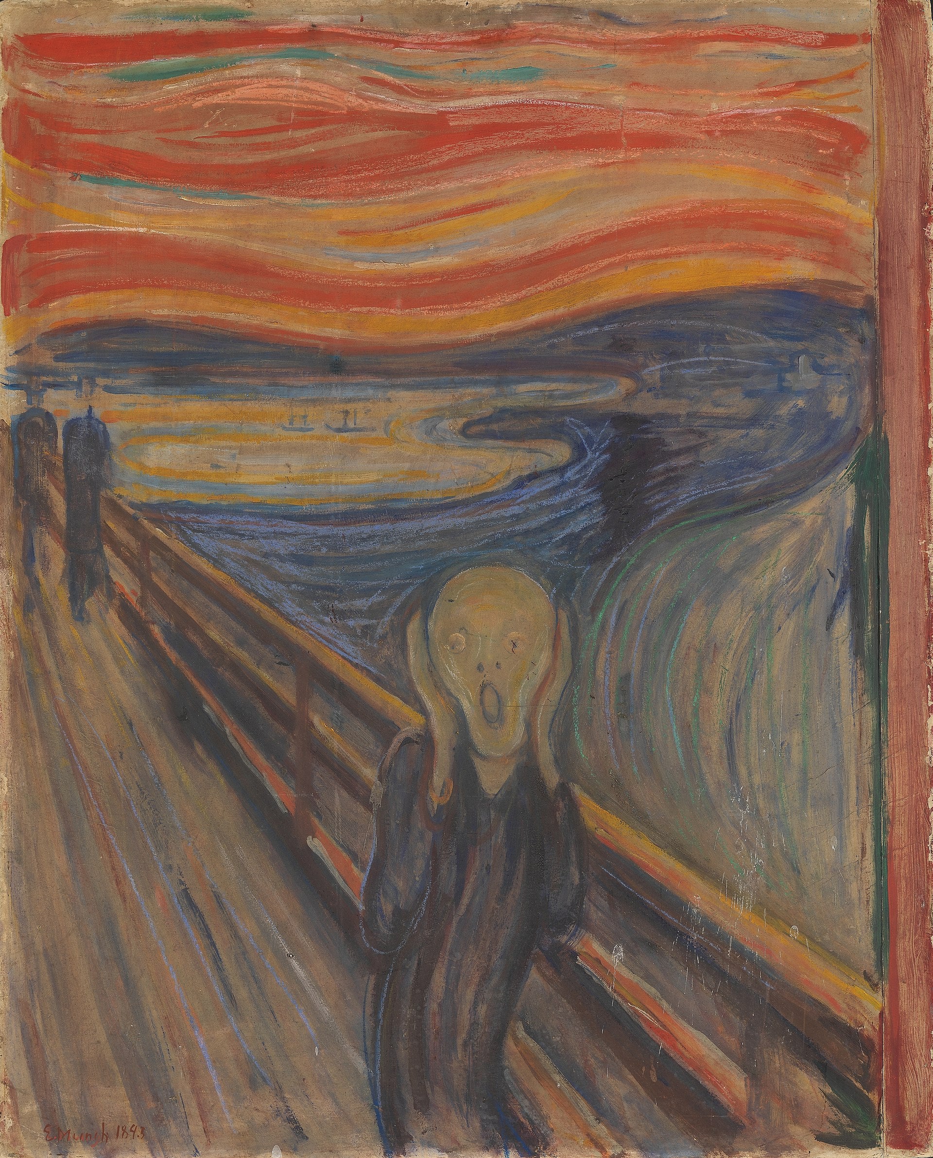"The Scream" by Edvard Munch
