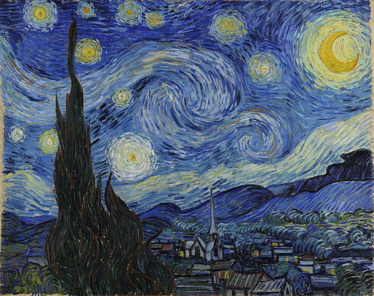 "The Starry Night" by Vincent van Gogh