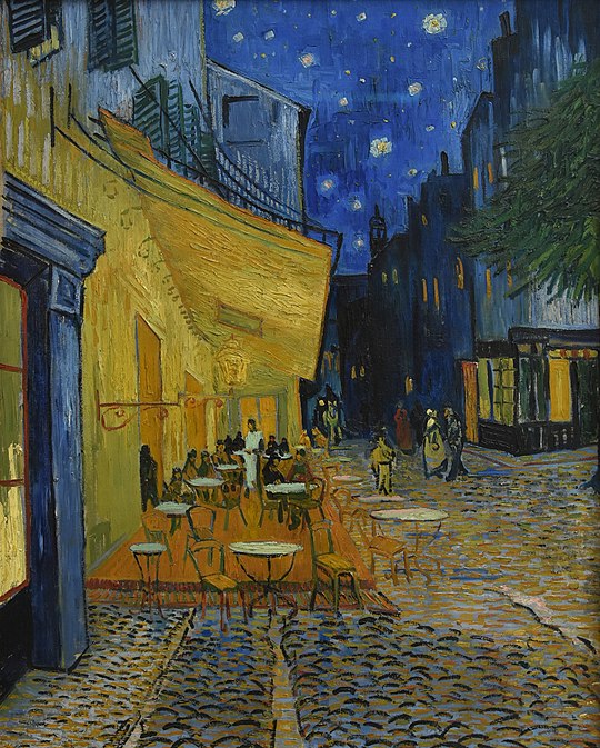 "Cafe Terrace on the Place du Forum" by Vincent van Gogh